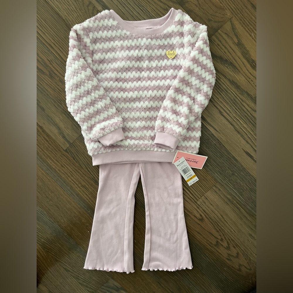 NWT Juicy Couture Purple 2 piece set